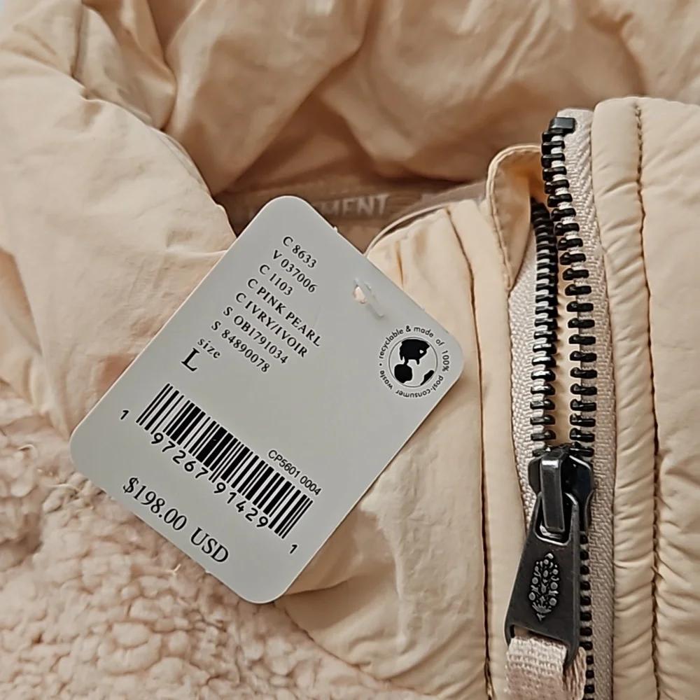 Free People Movement Viewpoint Midi Fleece Pink Pearl - Picture 8 of 11